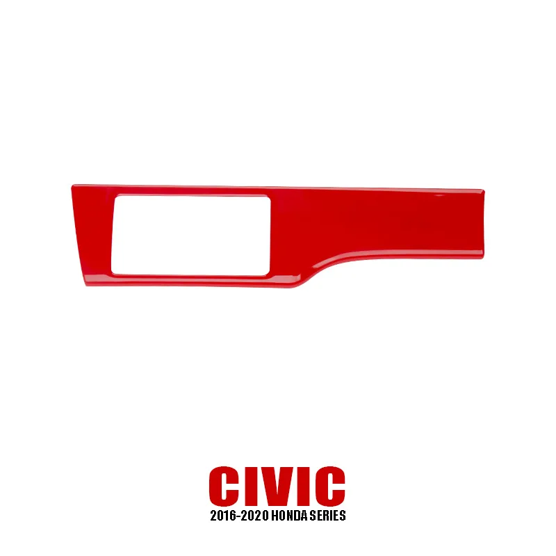 

Applicable to the 10th generation Civic Center Console headlamp control panel decorative strip, interior decoration paste civic