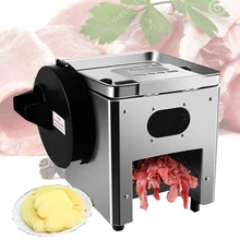 850 Вт коммерческая машина для резки мяса из нержавеющей стали, электрическая машина для резки мяса