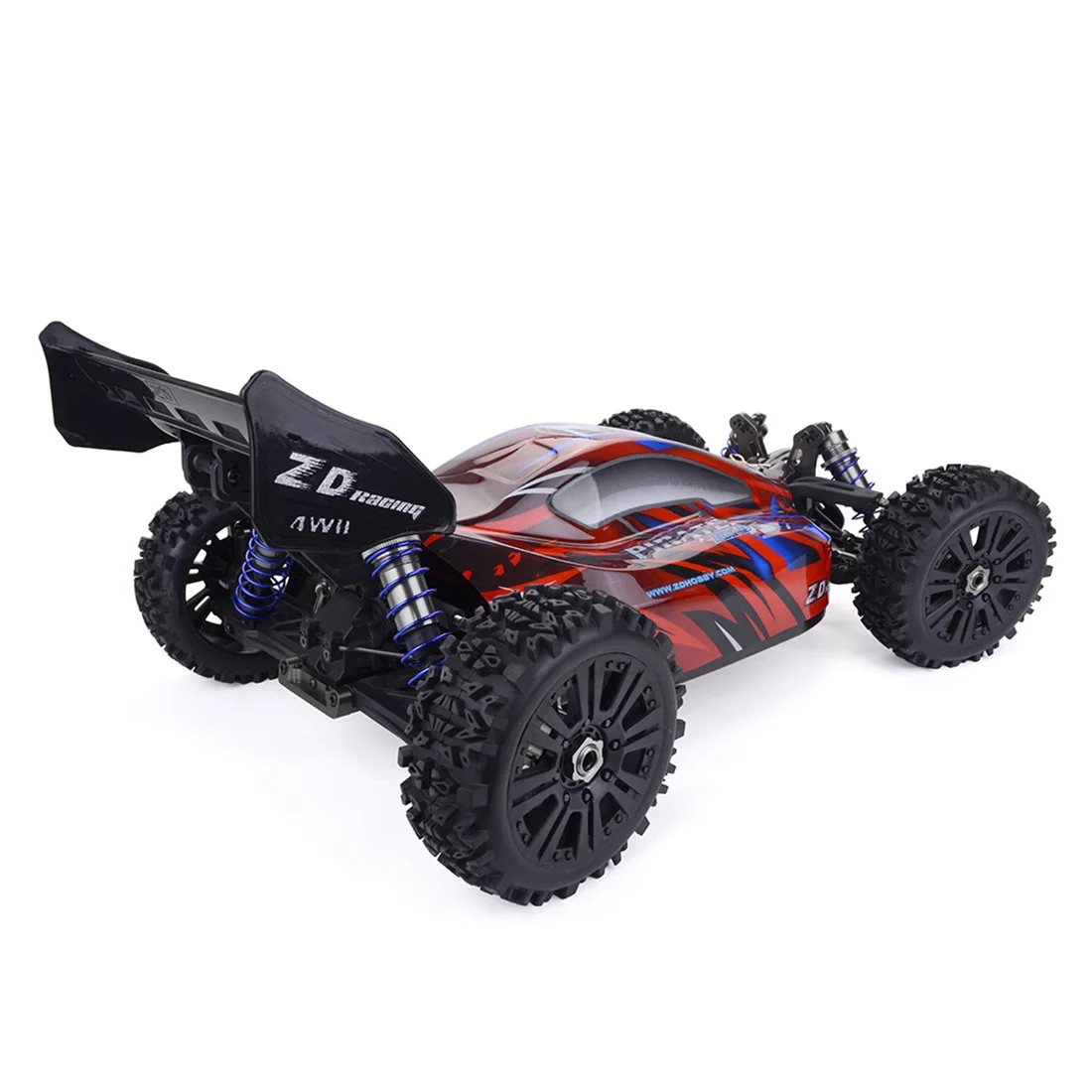 ZD Racing Pirates3 BX-8E 1/8 90 км/ч высокоскоростной гоночный Радиоуправляемый автомобиль электрический внедорожник DIY Frame Kit-красный