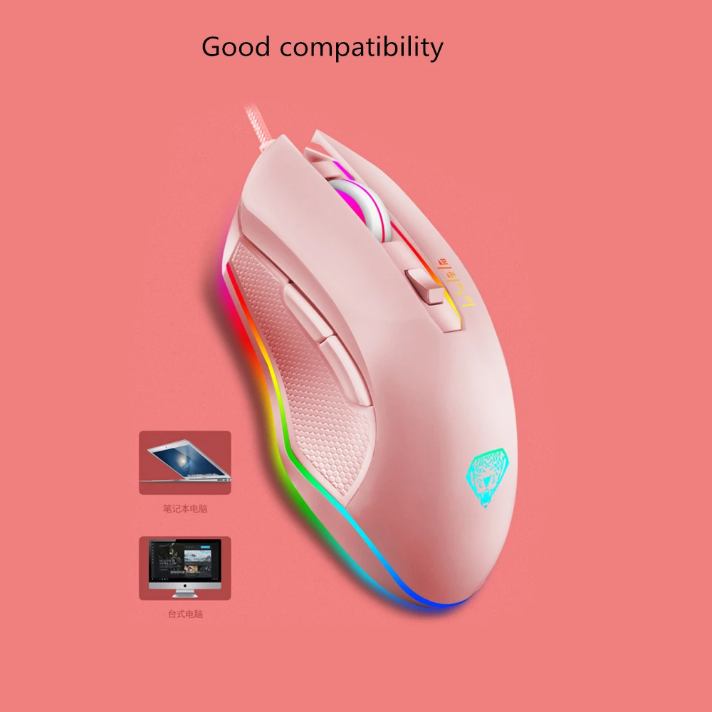 mouse 4 dpi ajustável simétrico design forma