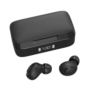 

XY-10 TWS Wireless Bluetooth V5.0 Earphone Touch operation LED Display Earphones Waterproof In-ear Earphones With charging bin