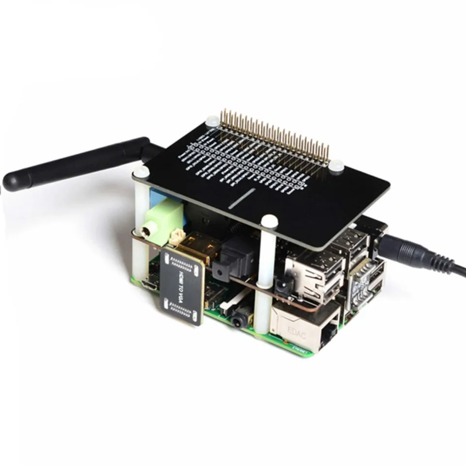Raspberry Pi 3 B+ часы Аудио многофункциональная Плата расширения X200
