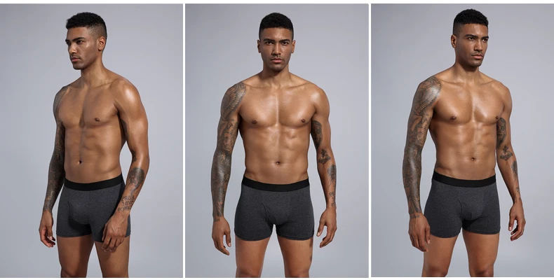 Boxer Men Short Cotton Loose European Size Boxers boxer homme Boxer Underwear Underpants Men calzoncillo hombre
