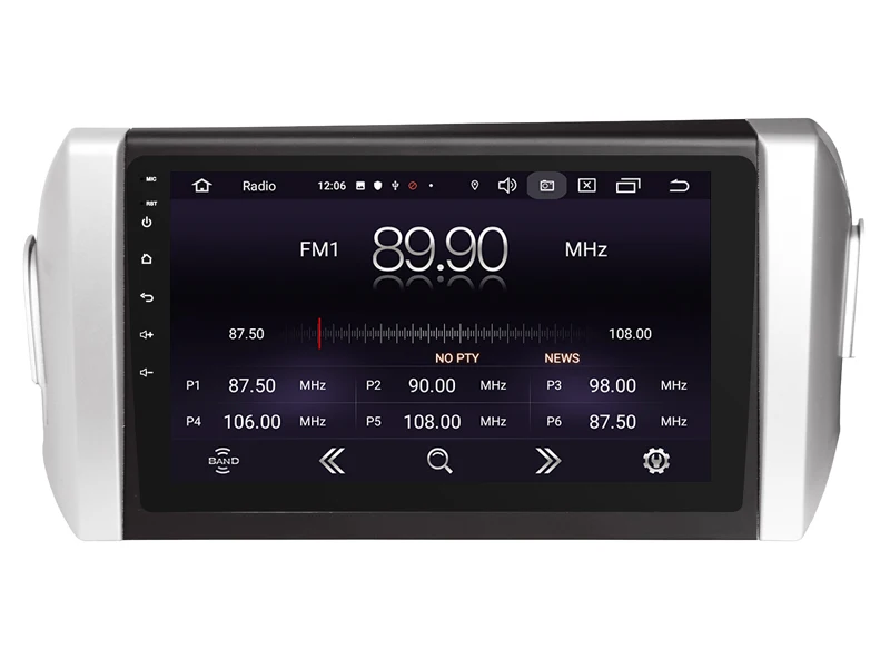 Новейший Android 10,0 автомобильный радиоприемник для TOYOTA INNOVA RHD Автомобильный мультимедийный навигационный стерео с DSP звуковым головным устройством Автомобильный gps