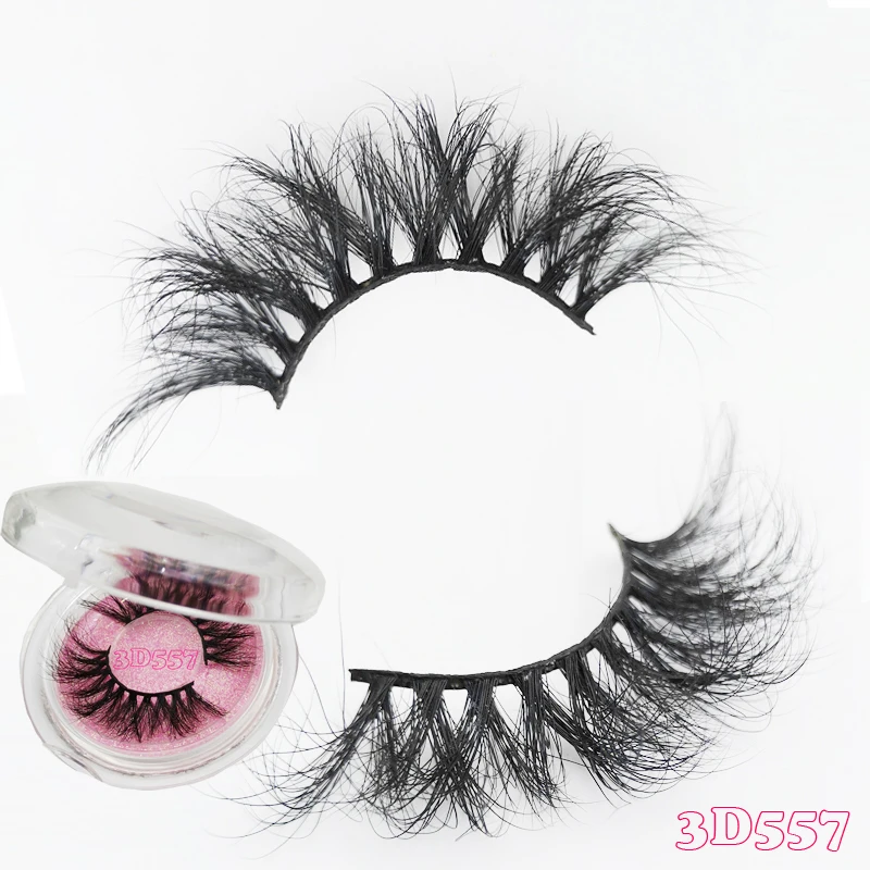 3D Mink Eyelashes Natural Long Thick lashes mink lot eyelashes 5d pack eye lash packaging private logo | Красота и здоровье