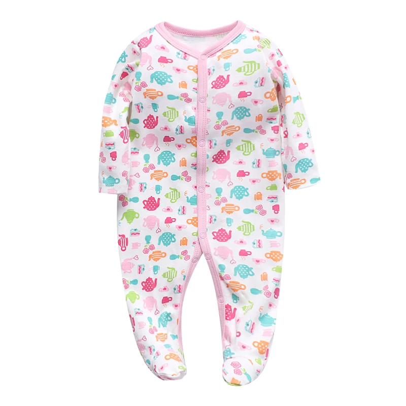 

baby girls clothes infant jumpsuit newborn pajama long sleeve 3 6 9 12 months toddler child romper
