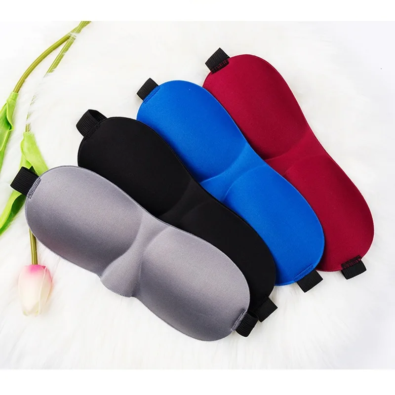 

Shading Sleep Breathable Eye Protection Sleep 3D Women's Men Pajama for Students Lunch Break Eye Patch Memory Foam Sleep