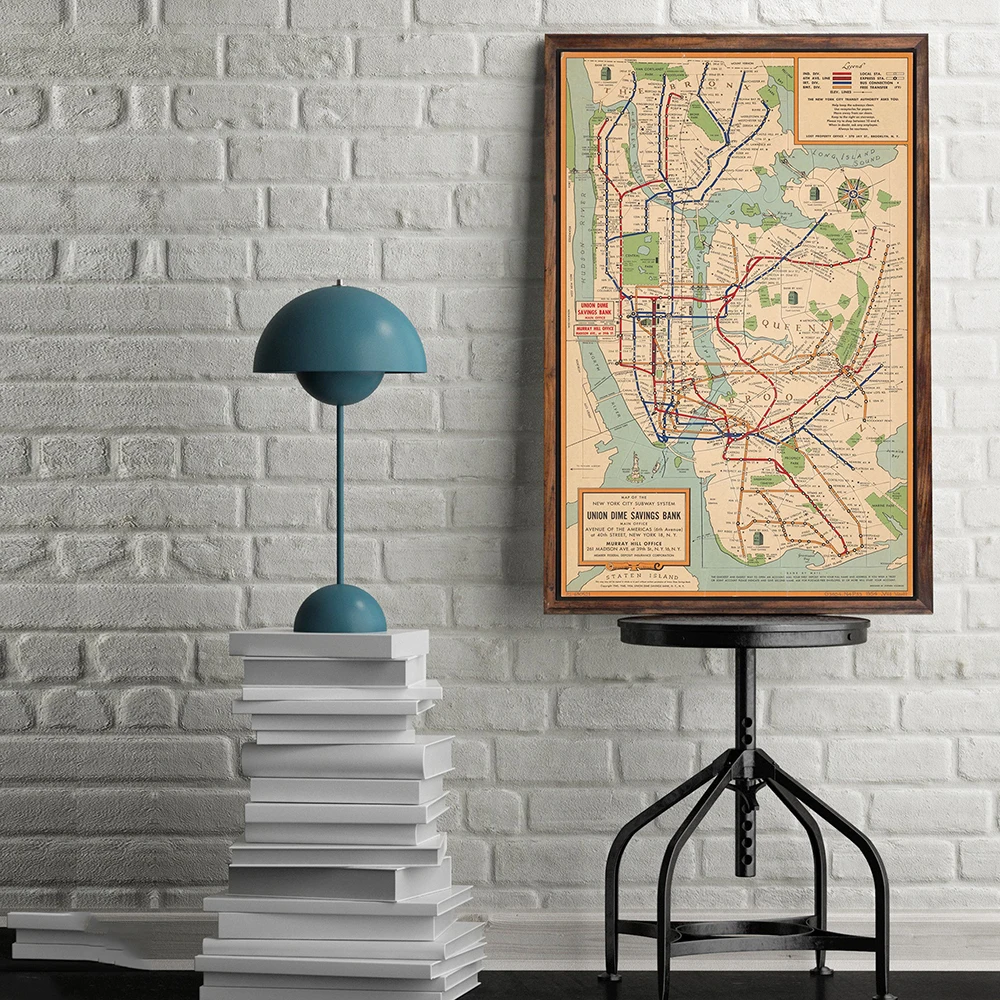 Cuadros-Vintage-Poster-Wall-Art-Subway-Maps-Canvas-Painting-New-York-City-Posters-And-Prints-Style (4)