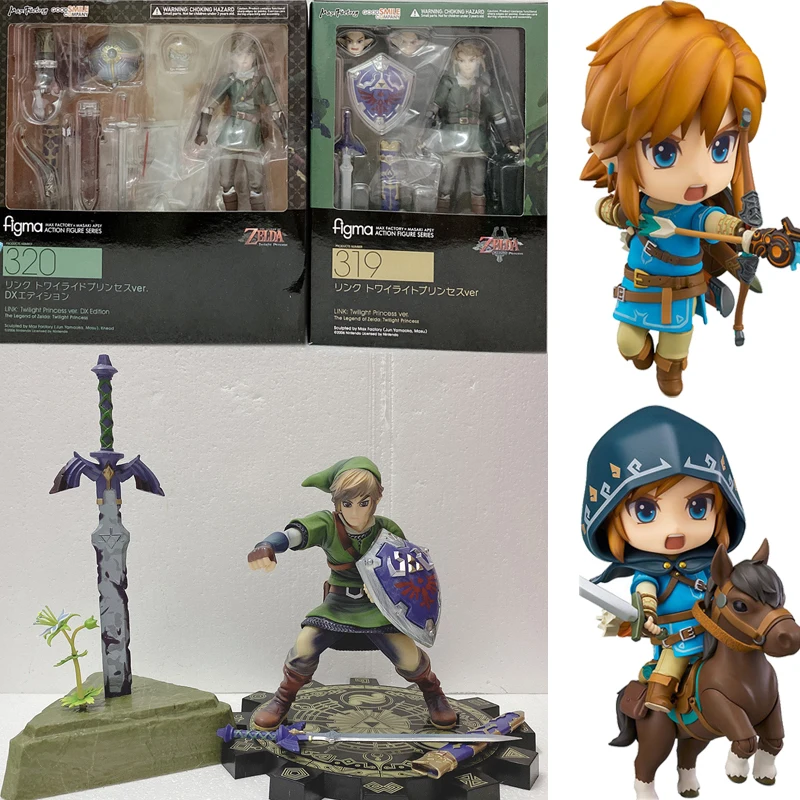 The Legend Of Zelda Figure Figma 153 Sky Sword Link Zelda Nendoroid