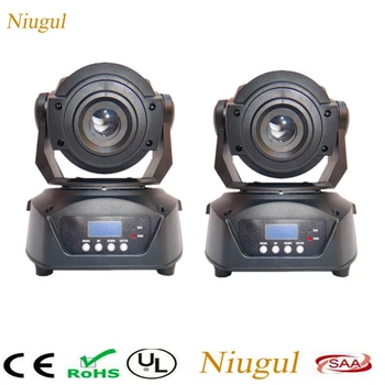 

2pcs/lot 90W LED Gobo Moving Head Light /3 Face Prism DMX Controller For Stage Theater Disco Nightclub Party LED Patterns Lights