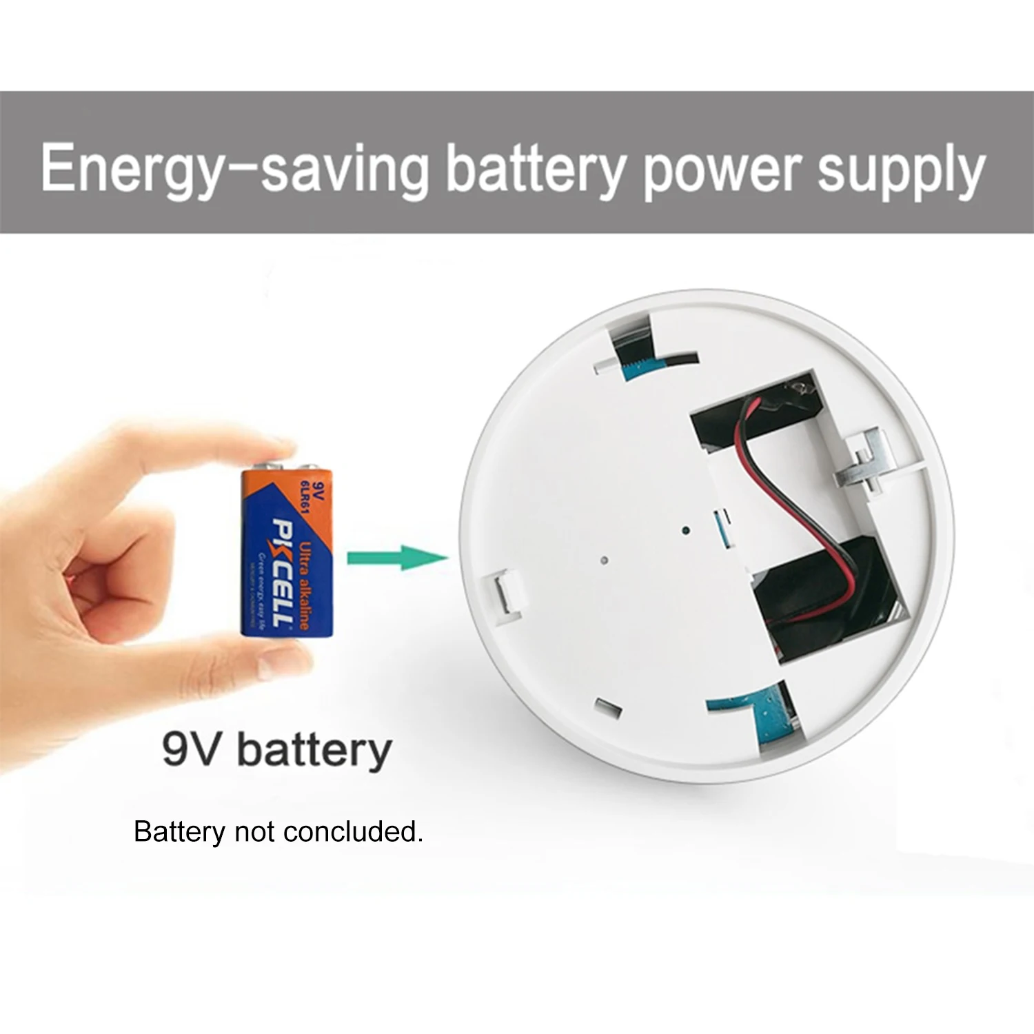 Интеллектуальный WiFi стробоскоп детектор дыма беспроводной датчик Пожарной