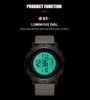 OHSEN Fashion Digital Men Watches Male Hombre Khaki Outdoor Sport Waterproof Wristwatch Shock Resistant Military LED Watch Clock 3