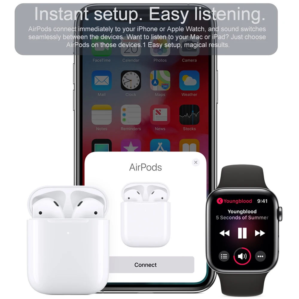 Apple AirPods 2nd Original Air Pods Bluetooth