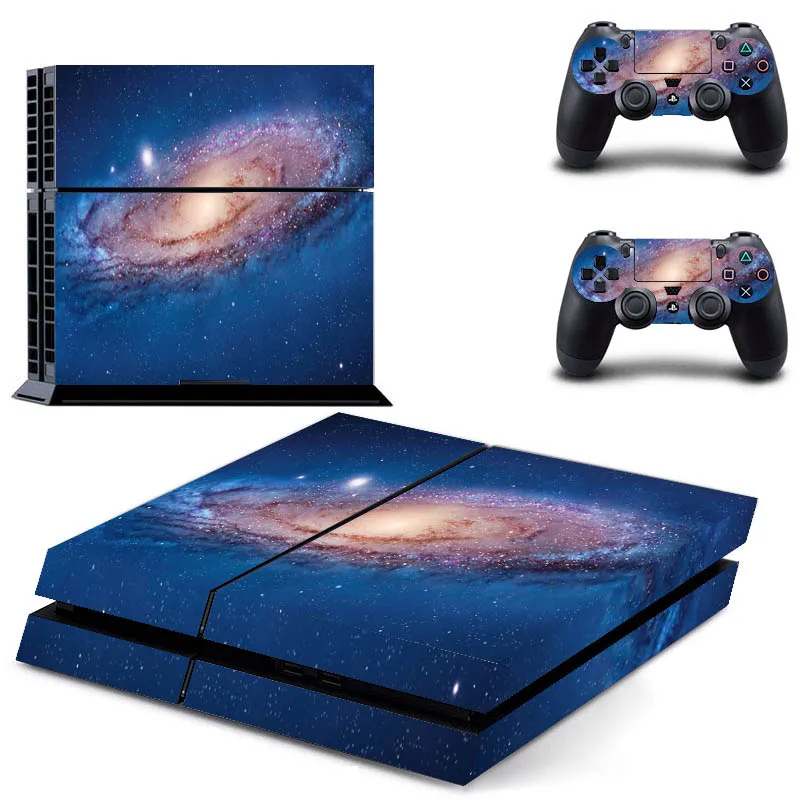 Galaxy для PS4 виниловая кожа Наклейка чехол для PS4 Playstation 4 консоль+ 2 контроллера наклейка Аксессуары для игр