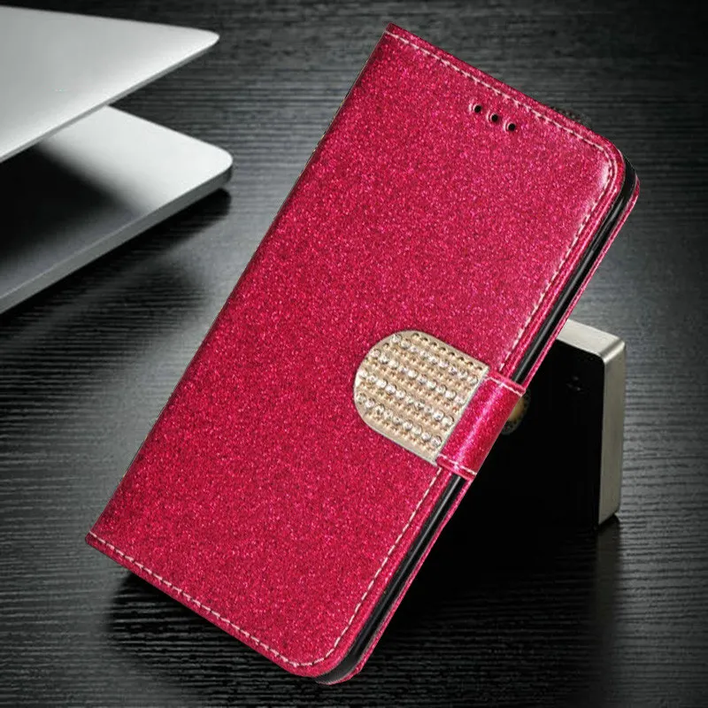 huawei silicone case For Huawei Ascend G8 GX8 RIO-L01 RIO-L02 5.5" Fashion Bling Glitter Leather Case Classical Flip Stand Wallet Cover waterproof case for huawei