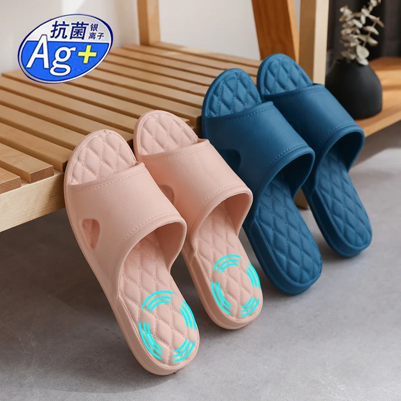 Summer 2021 new EVA slippers soft soles home home bath bathroom slippers woman