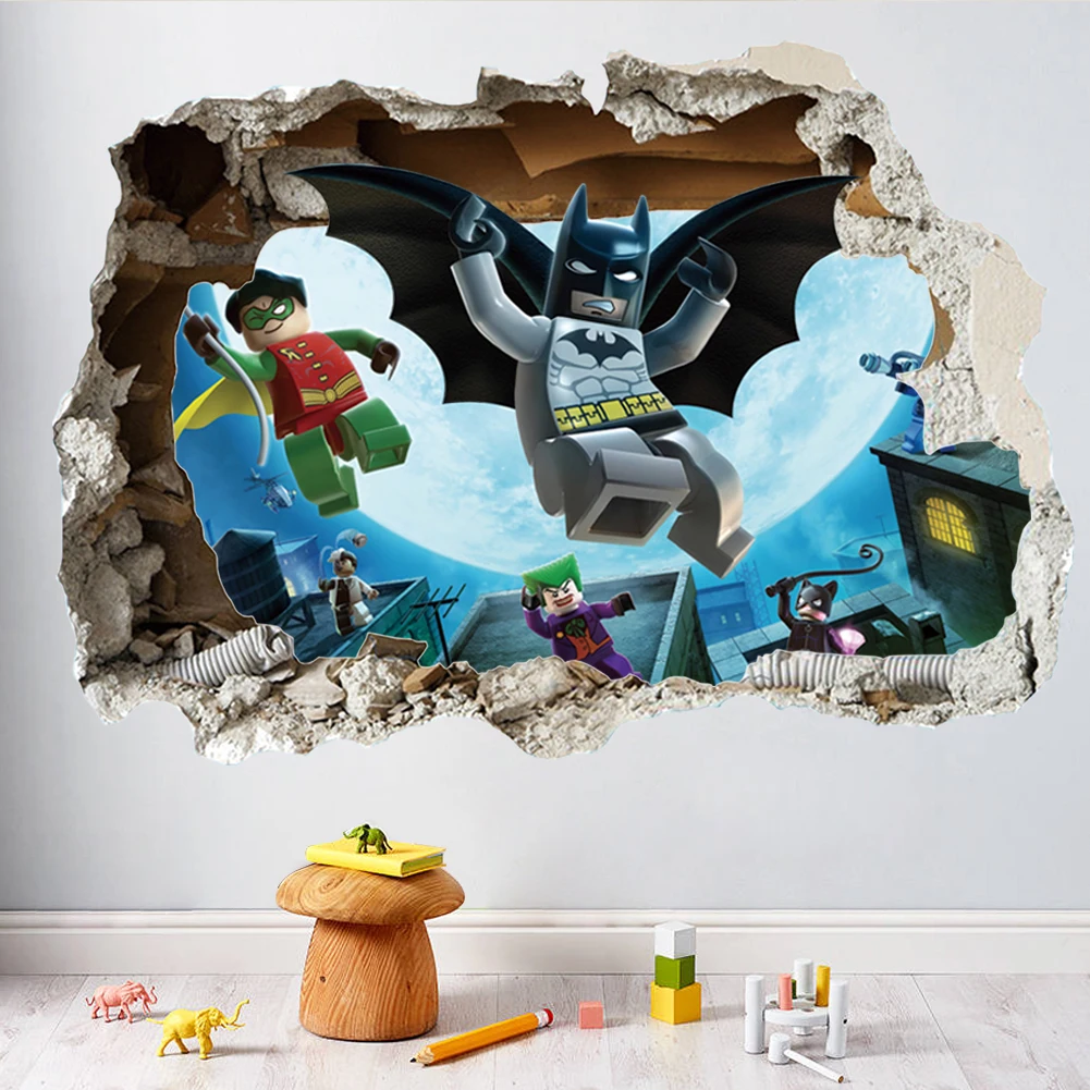 Мультяшные забавные Миньоны для домашних окон Переводные рисунки наклейки на стену для детской комнаты детской спальни стены искусства Детская комната, Съемный Плакат «сделай сам» - Цвет: Шоколад