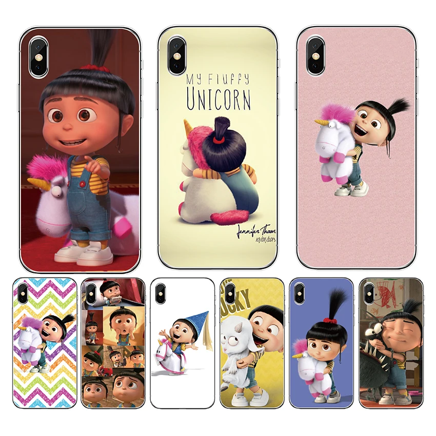 

Case for Cubot P20 X19 X18 Plus Nova J3 Pro Max R9 H3 Power Rainbow2 Hafury Mix Soft TPU My Unicorn Agnes Phone cover Capa