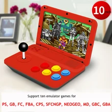 La caja de Pandora M15 portátil mini arcade Retro portátil de juego de consola soporte añadir FBA SFCNGP PS1 FC SNES MD NEOGEO CPS GBA GB juego
