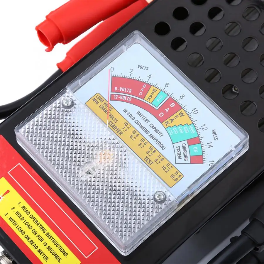 6 V-12 V 100Amp автомобиля Ван автоматический тестер аккумулятора нагрузки Прямая зарядка Системы анализатор инструмент проверки Батарея анализатор