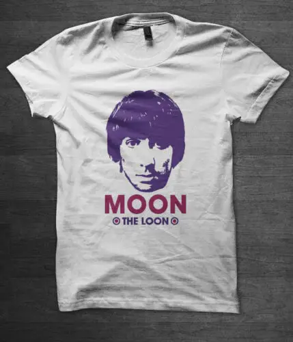 Мужская футболка с изображением музыкальных рок-н-роллов модов Keith Moon The Who