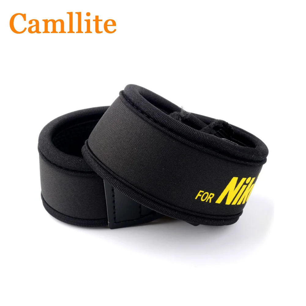 Skidproof Elastic Neoprene Neck Black Camera Strap for NIKON D90 D3200 D3000 D7000 D7500 D7200 D7100 D5300 DSLR camera | Электроника