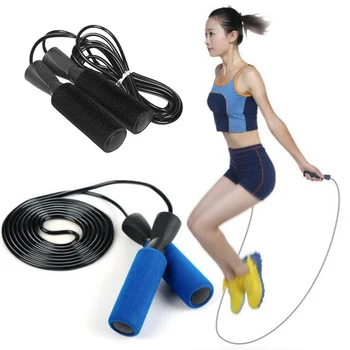 

Hot Sale Aerobic Exercise Boxing Skipping Jump Rope Adjustable Bearing Speed Fitness Sport Exercise Home Shaping Body