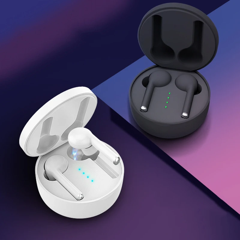 TWS беспроводные Bluetooth наушники 3D стерео Спортивные Беспроводные наушники с сенсорным управлением спортивные наушники для бега удобное ношение