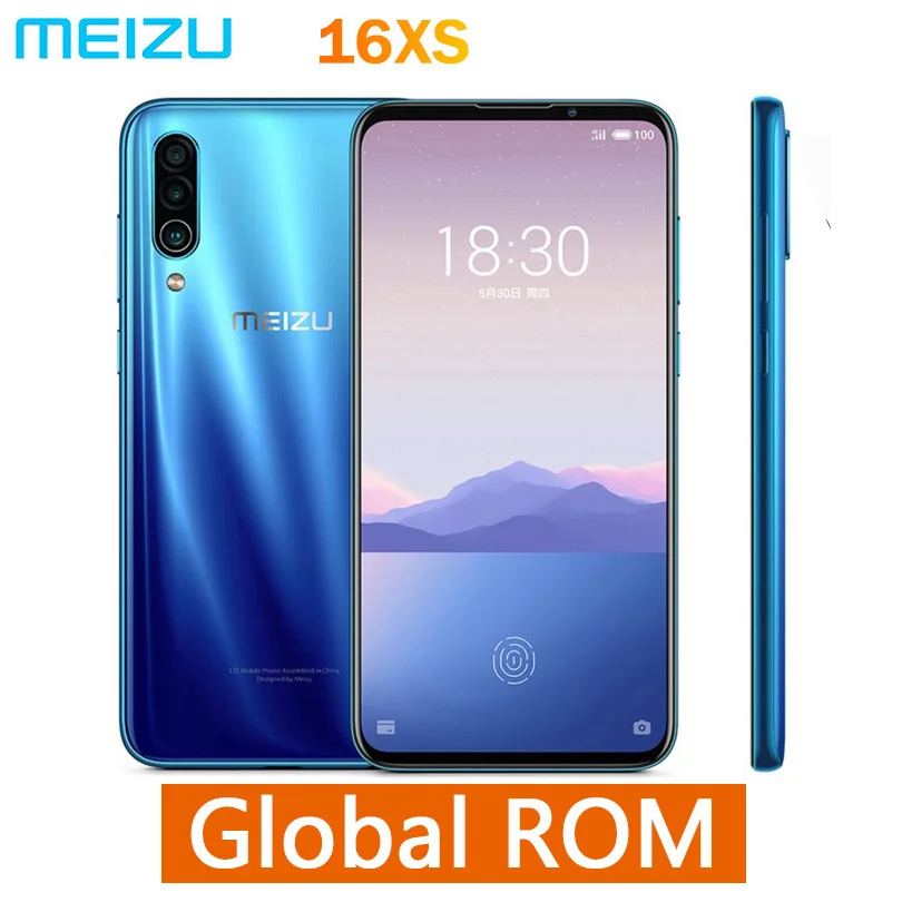 Meizu 16XS 6 ГБ ОЗУ 64/128 Гб ПЗУ 16 XS Смартфон Snapdragon 675 2 дюйма 48MP Тройная камера AI