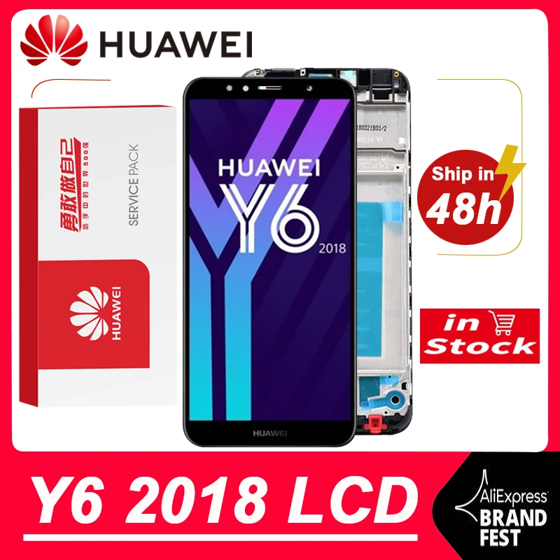 ЖК-дисплей для Huawei Y6 5 7 ATU L11 L21 L22 LX1 LX3 L31 L42 протестированный 2018 дюйма сенсорный