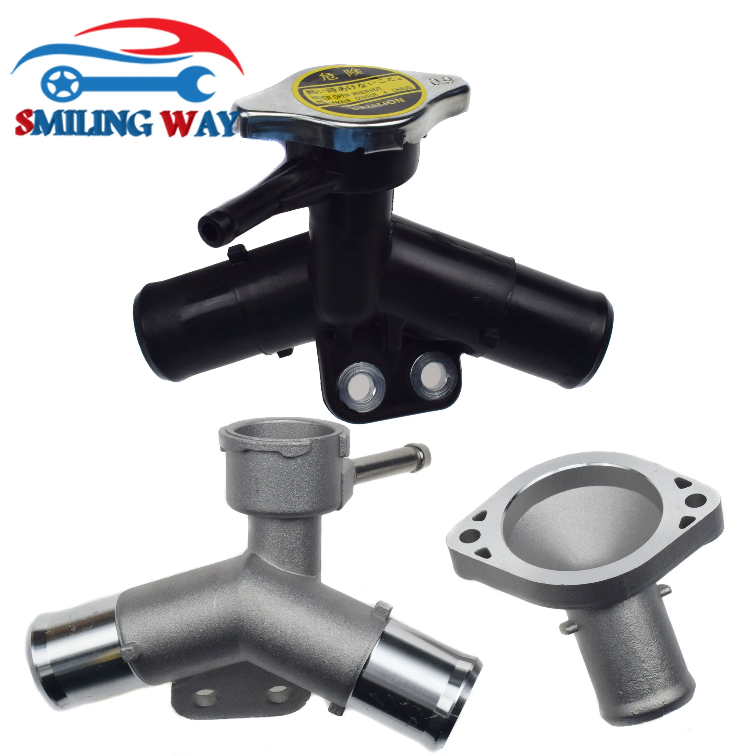 EngineCoolantFillerNeckThermostatHousingForToyotaYaris15L