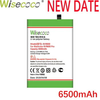

Wisecoco BV9600 6500mAh Battery for Blackview BV9600 BV9600 Pro Phone Lastest Prdouction High quality Battery+Tracking Number