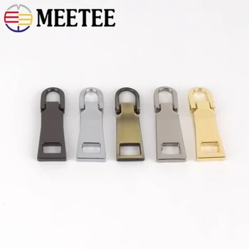 

10pcs Fashion 5# Metal Zipper Pullers Zipper Repair Kits Zipper Pull For Zipper Slider DIY Sewing Craft