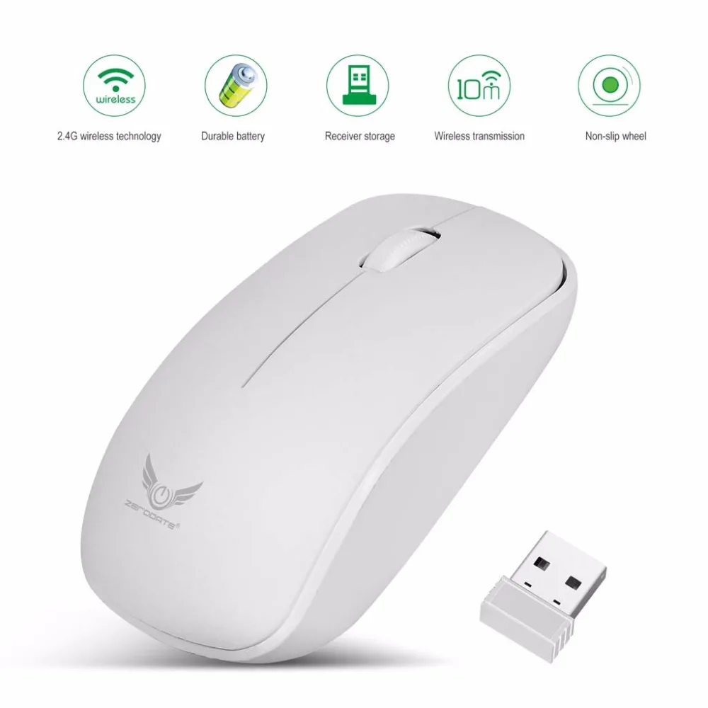 Лаконичный Дизайн, эргономичная оптическая 2,4G, 3 кнопки, 1600 dpi, игровая беспроводная мышь, мыши для lenovo, ПК, ноутбука, компьютера
