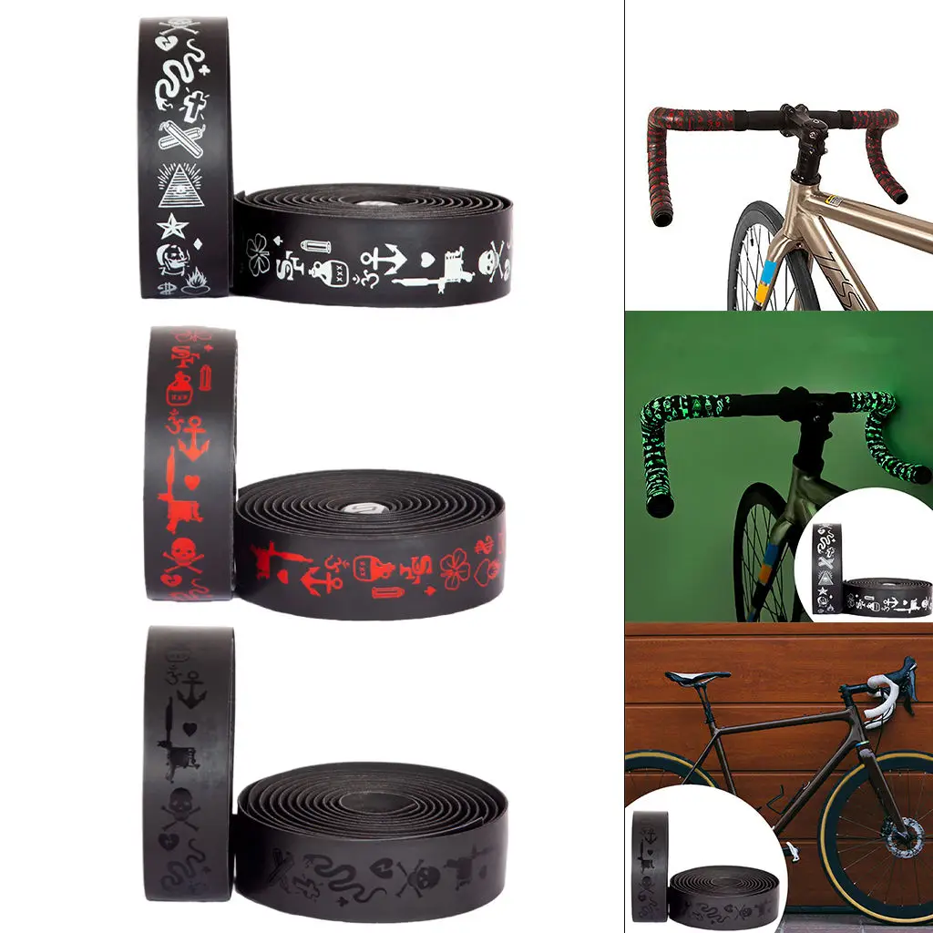 2Pcs Bike Handlebar Tape Comfortable Breathable Non Slip Damping
