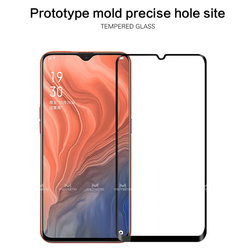 

2 Packs of Tempered Glass for OPPO Reno Z Screen Protector Glass Full Cover Glass for OPPO Reno Realme X Lite A9 A9x F11 Pro K3