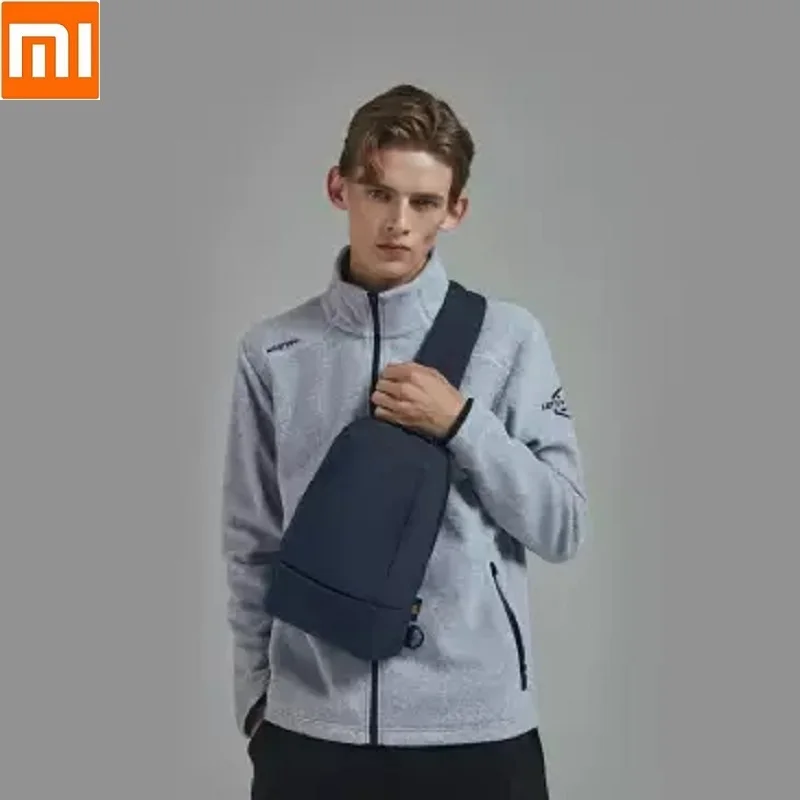 Xiaomi 90 мужская городская многофункциональная нагрудная сумка, водонепроницаемая многослойная Сумка для хранения через плечо, мужские сумки через плечо
