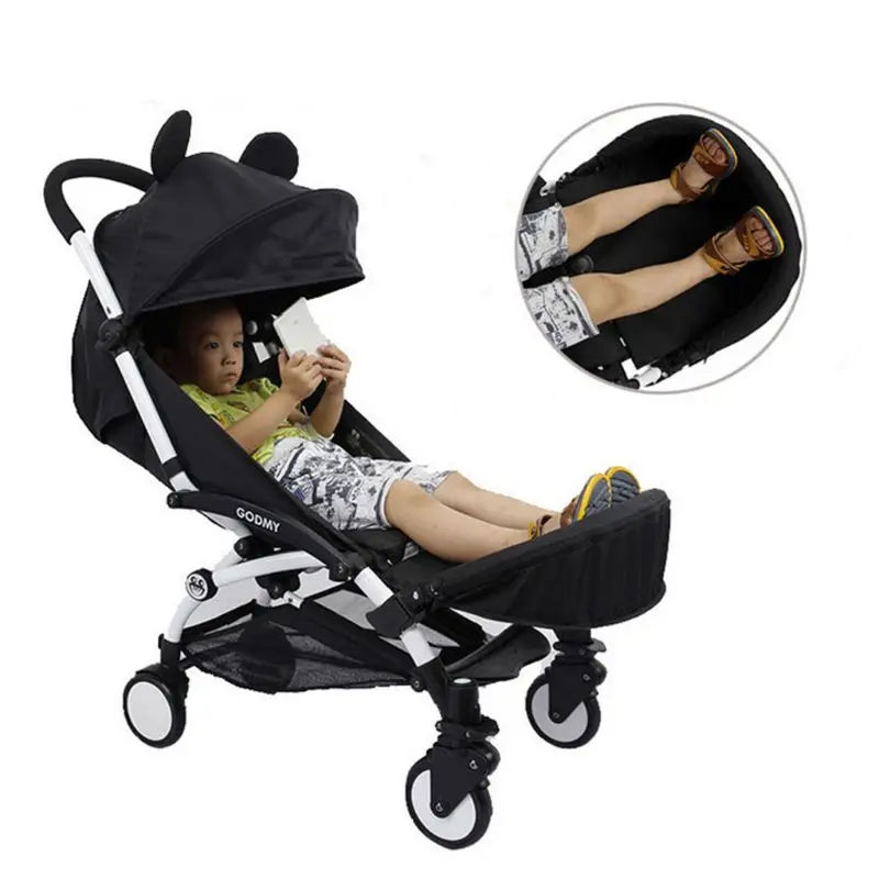 Accessori per passeggini da 32cm poggiapiedi carrello poggiapiedi estensione poggiapiedi poggiapiedi poggiapiedi Booster - immagine 2