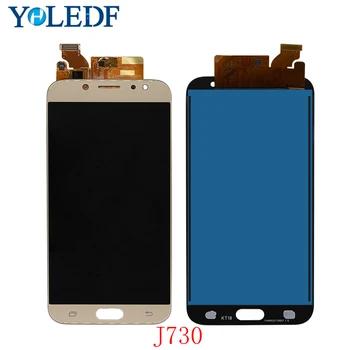 

J730 LCD For Samsung Galaxy J7 Pro 2017 J730 J730F LCD Display Touch Screen Digitizer Assembly J730GM J730G LCD Parts Can Adjust