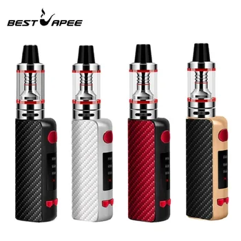 

Electronic Cigarette Mini 80W Adjustable vape mod box kit 1600mah 0.3ohm battery 2.5ml tank e-cigarette Big smoke atomizer