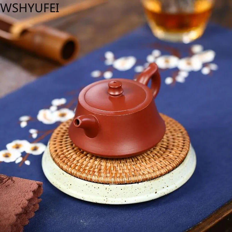 Чайный горшок WSHYUFEI Yixing чайный из фиолетовой глины красавицы ручной работы сырая