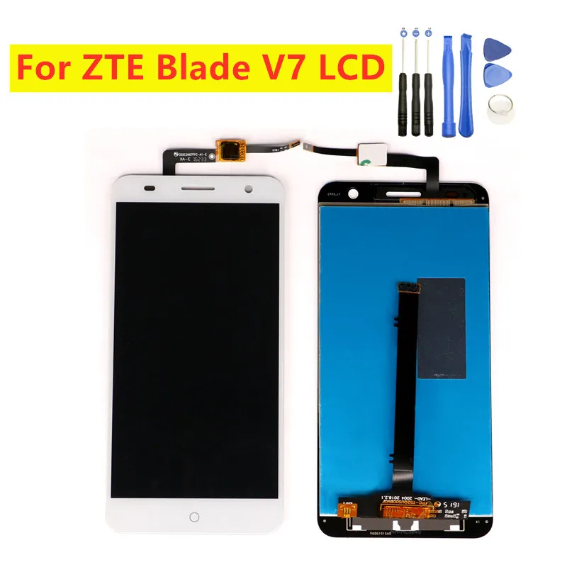 ЖК экран 5 2 дюйма для ZTE Blade V7 сенсорный дигитайзер полный комплект с