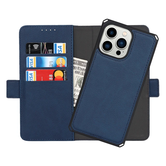 Pocket Book Wallet Case For iPhone 14 Pro Max