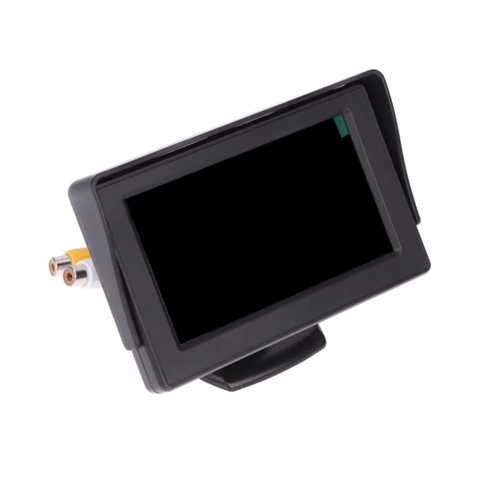 2020 New Hot Sale 4.3 TFT LCD Car Monitor Reverse Review DVD VCR CCTV Auto Parking Assistance Backup Reverse Camera Car-styling