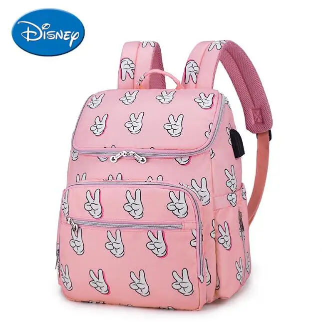 model 2 Модная сумка для мам disney, рюкзак для мам, Большая вместительная сумка для детских подгузников, сумка для подгузников для беременных, переносная сумка для детских колясок - Цвет: model 2