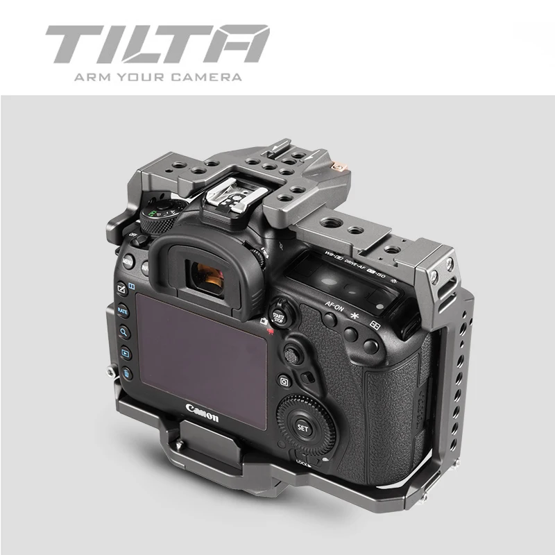 Tilta 5D клетка для камеры DSLR rig для CANON 5D 5D2 5D3 5D4 5D mark II 4D mark III боковая фокусировка ручка опорная пластина CANON 5D аксессуары