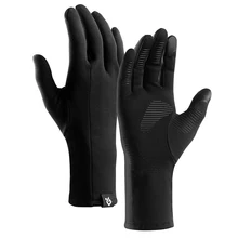 Зимние теплые перчатки для мужчин и женщин, перчатки для сенсорного экрана, ветрозащитные спортивные перчатки с тонкой флисовой подкладкой