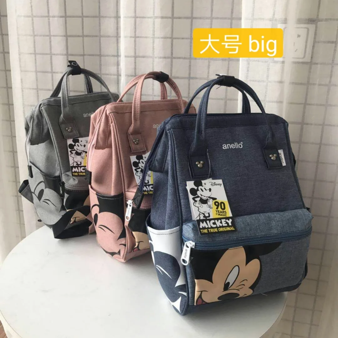 Disney Mickey mouse back pack многофункциональная Большая вместительная сумка для подгузников Водонепроницаемая мужская женская сумка через плечо дорожная сумка