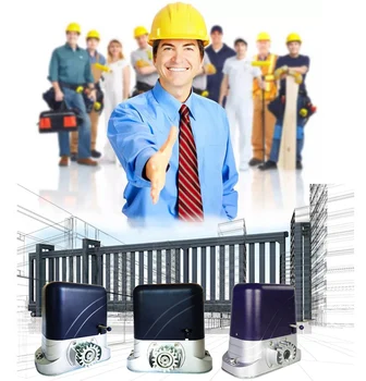 

Full set of electronic roller door motor drive 1300 kg for home factory door 2PS remote control + 4M steel frame