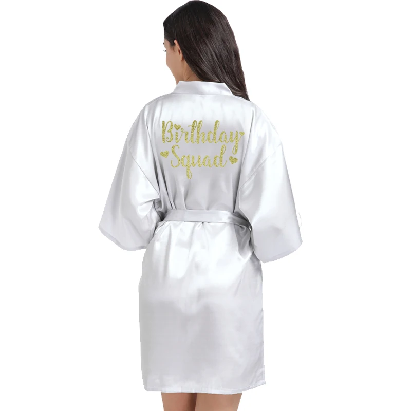 灰色 birthday Squad 金色